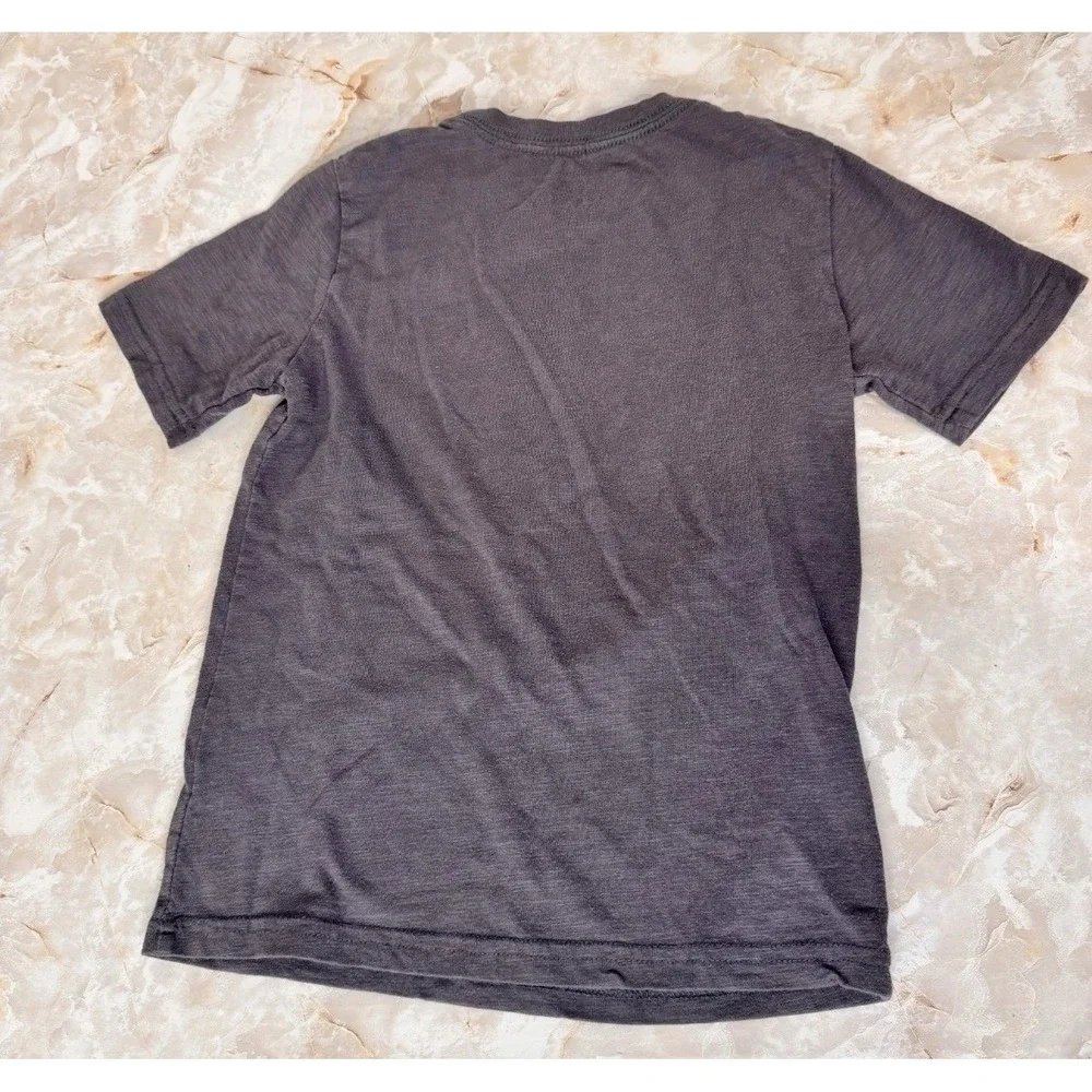 Justice League Lucky Brand Boys Size 7 Gray Tan Black Short Long Sleeve 3pc Lot